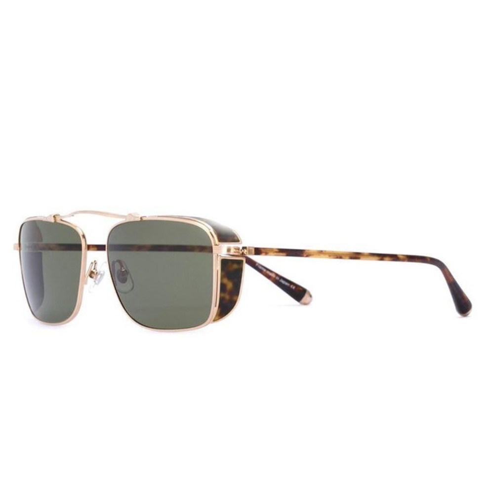 Matsuda Sunglasses Unisex Aviator M3047 Gold Tone -NEW